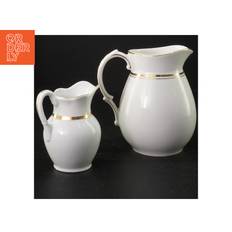 Porcelænskander fra Kahla (str. 15-10 cm)