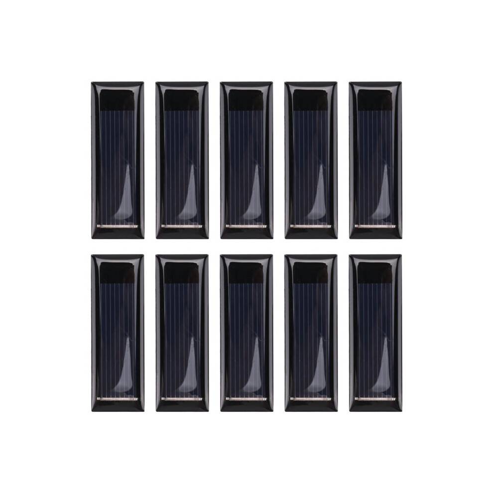 10Pcs Solar Panel New 0.5V 100mA Solar Cells Photovoltaic panels Module Sun Power battery charger DIY 53*18*2.5mm