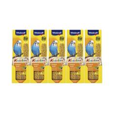 Vitakraft - Bird treats - 5 x Kräcker honey and sesame for budgies (bundle)