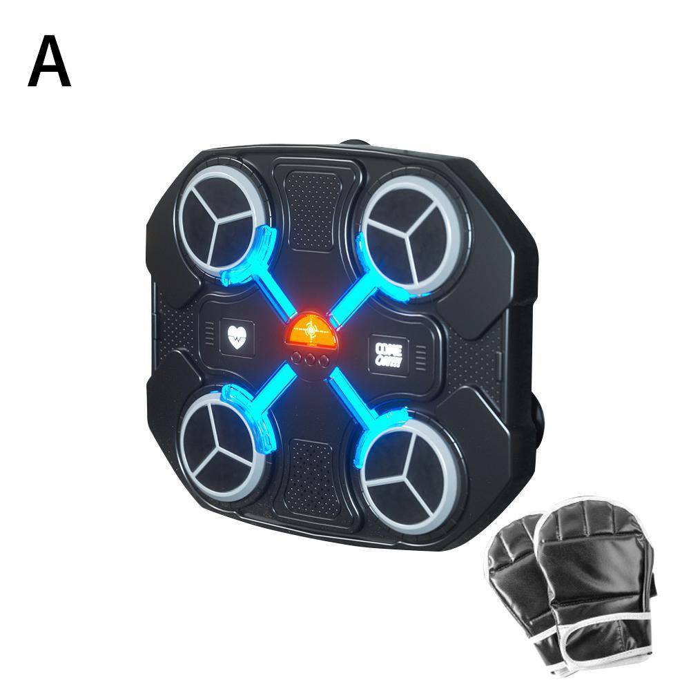 Barnmusik Boxningsmaskin Boxning Träning Stansutrustning Bluetooth Boxningsmaskin Väggmål för barn Vuxen Q2m9 Black Basic