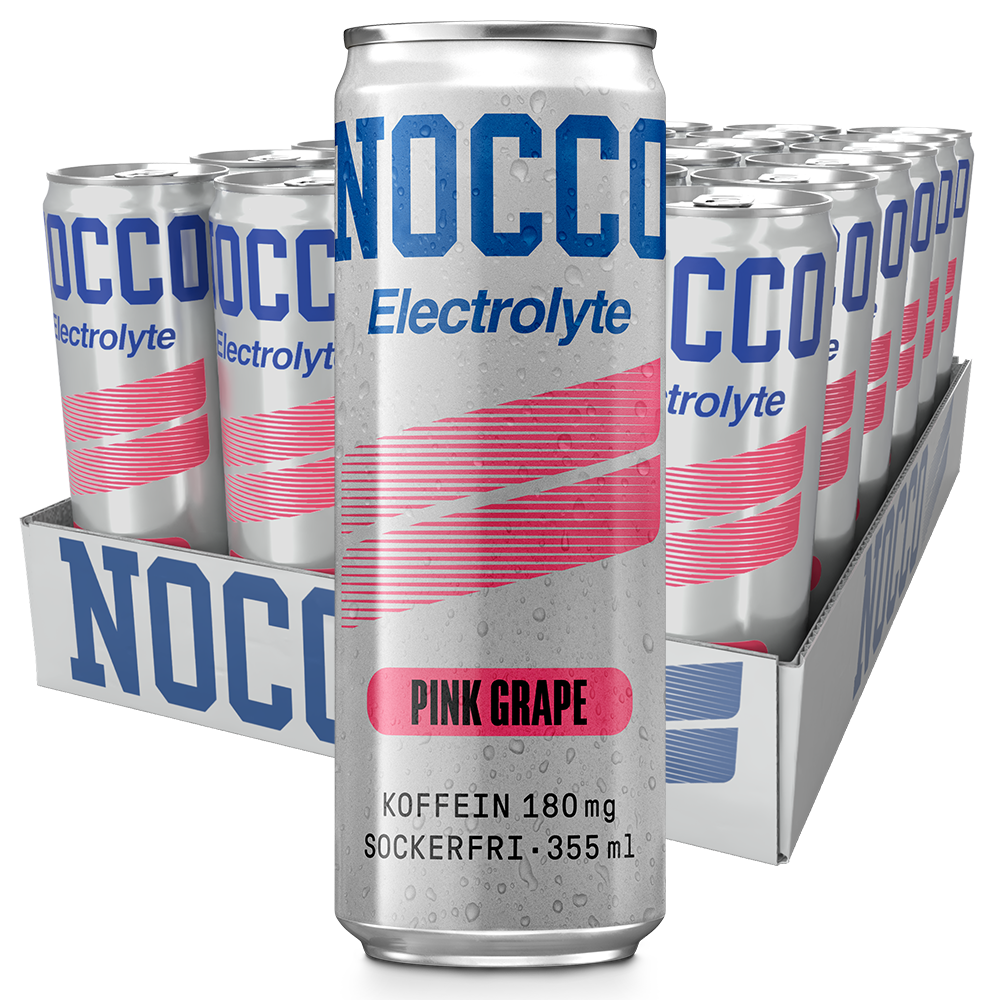 Nocco Electrolyte Pink Grape 33cl x 24st