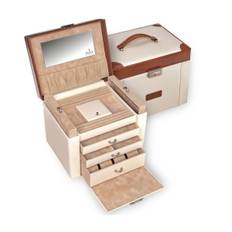 Sacher - 81.502.507343 - Maxima travel cream jewellery box