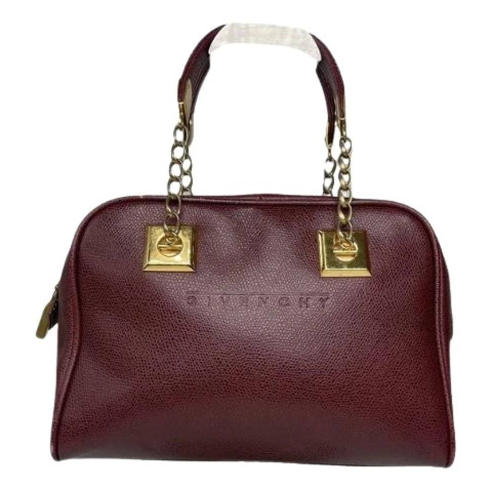 Givenchy Pre-owned Pre-owned Håndtaske - Vintage - Dame - Lilla - ONE SIZE - Læder