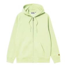 Carhartt Wip, Sweatshirts & Hoodies, Herr, M, Stilig Hooded Chase Jacka - green (M)