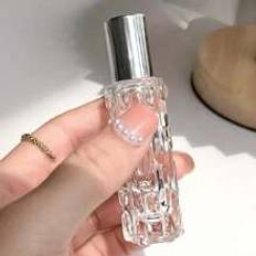 2pcs Perfume Bottle Perfume Glass Sprayer Small Sprayer Bottle Perfume Spray Bottle Refillable Sample Bottle Glass Perfume Essential Oil Sample Bottle Liquid Travel Container, 10ml Leak Proof Glass Bottle Container