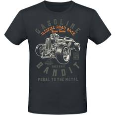 Gasoline Bandit T-shirt - Pedal To The Metal - S till 4XL - Herrer - sort