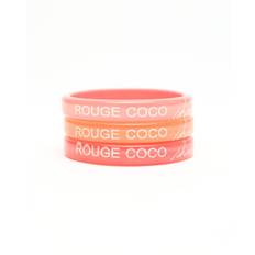 Chanel Set of 3 Resin Bracelet - Pink (7 cm in diameter cm)