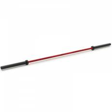 Nike Coated Premium Barbell 15 kg - Black ("Just Do It") rot (schwarzes SWOOSH)