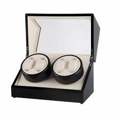 Mulhouse Watch Winder 4 ure Sort Træ 02BB - Unisex - Wood