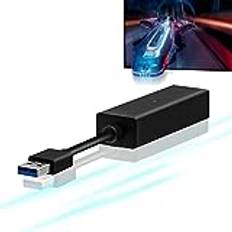 Tolesum PS5/PS5 Slim VR-kameraadapter för PSVR, PS4 PS VR-konverteringskabel, kompatibel med PS5-konsol, PS4 USB 3.0-kamera till PS5-konsol VR-speltillbehör