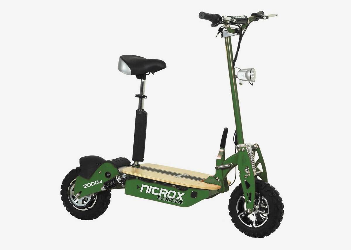 Elscooter 2000W 60V Dirt - Army Green