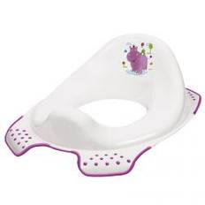 Keeeper Hippo Kinder-Toilettensitz mit Anti-rutsch-Funktion weiß