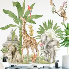 Wallsticker - Jungle dyr