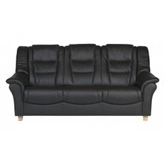 Strib 3 personers sofa Læder