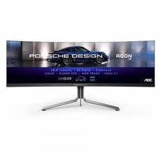 AOC Porsche PD49 LED display 124,5 cm (49") 5120 x 1440 pixlar DQHD QD-OLED Svart
