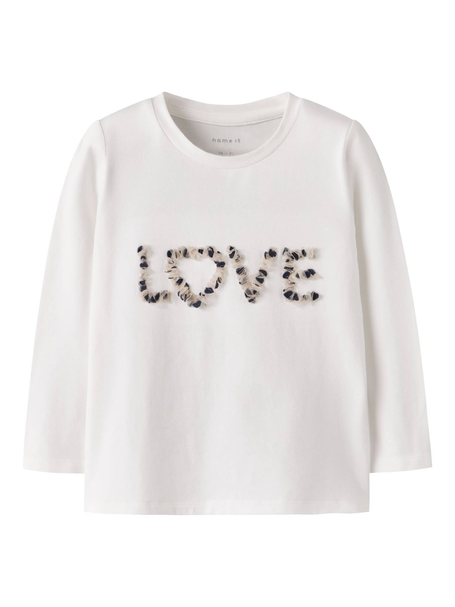 NAME IT Bluser & t-shirts  beige / sort / hvid