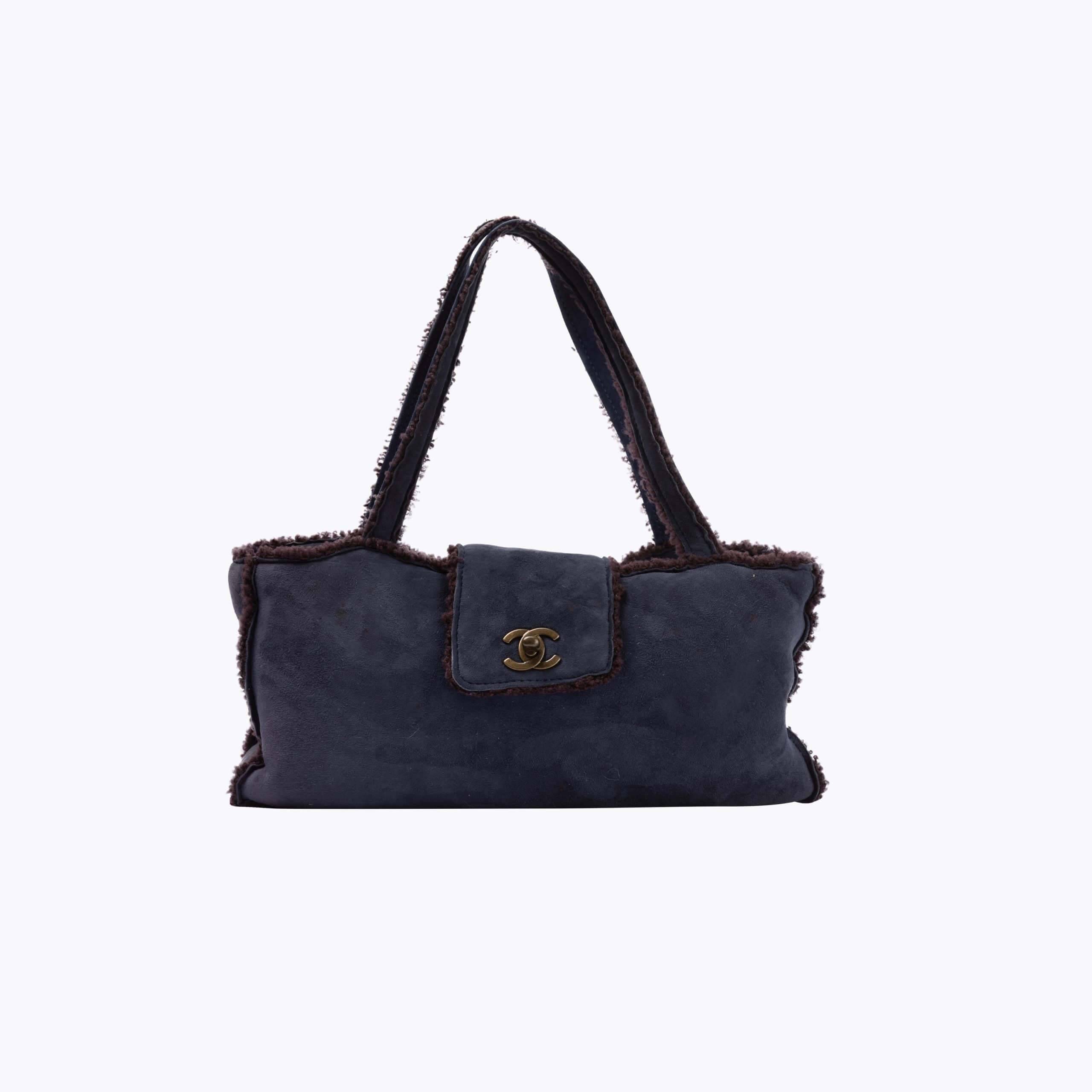 CHANEL Mouton Tote Bag - Purple - One Size