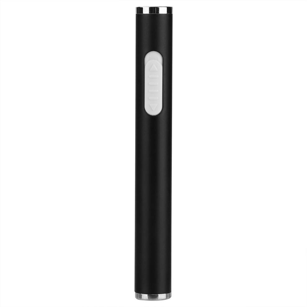 Elektrisk lighter til indendørs og udendørs aktiviteter, USB genopladelig og dobbeltbuedesign, vindtæt flammeløs tænder med ergonomisk knap