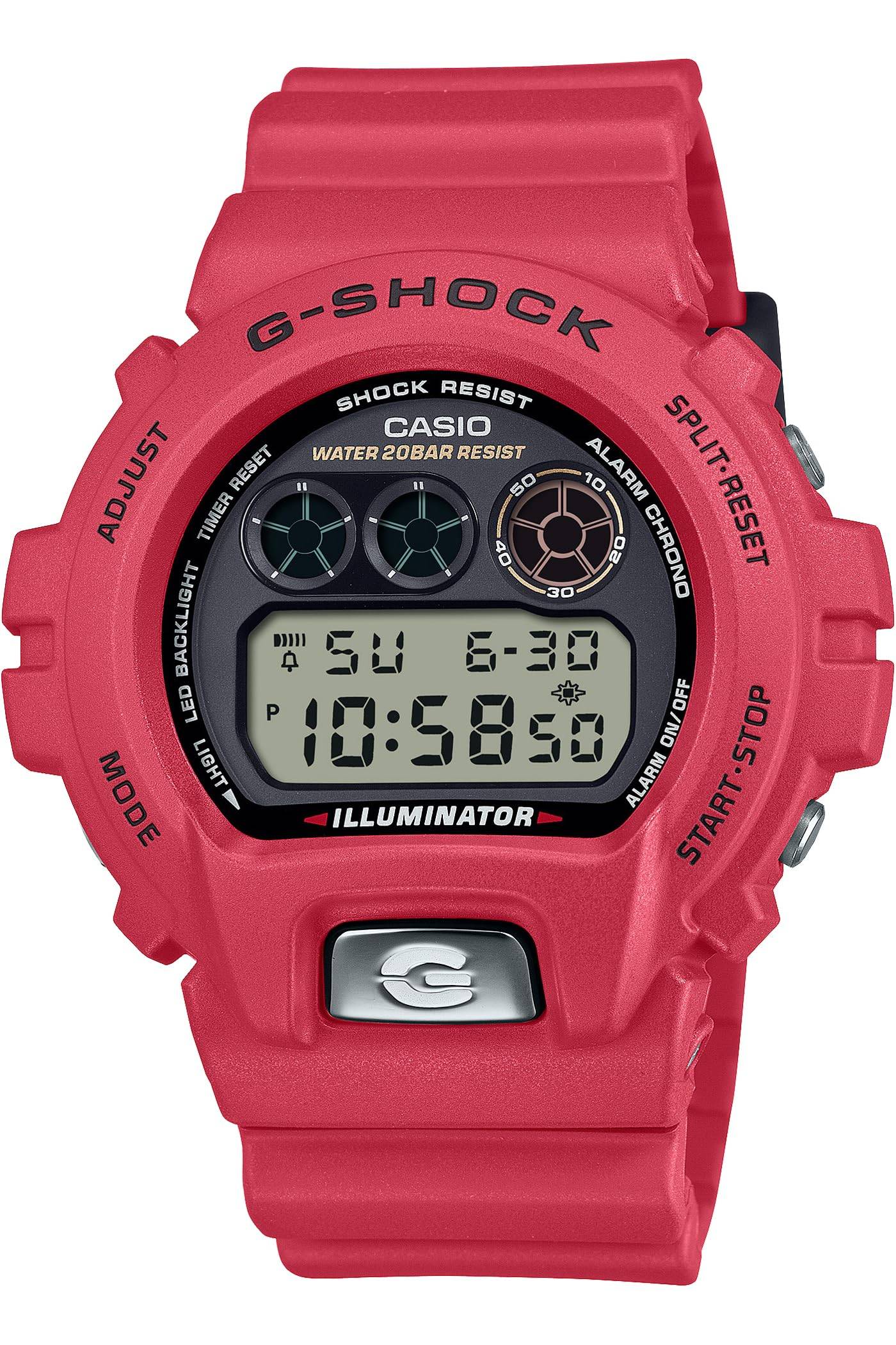 Klocka 30-ÅRSJUBILEUMSMODELLER Röd [Casio] G-Shock DW-6900 DW-6900TR-4JR Herr black