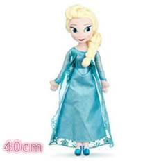 50 cm Frozen Anna Elsa dockor Snödrottning Prinsessa Anna Elsa docka leksaker Stoppade Frozen plysch Barnleksaker Födelsedag Julgåva-i[HK] 40cm elsa