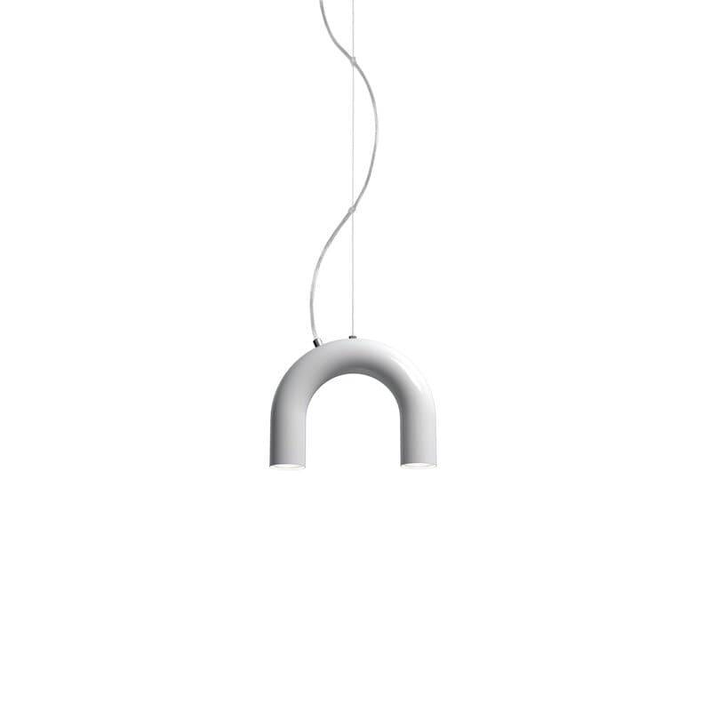 Oblure Arch Single taklampa vit