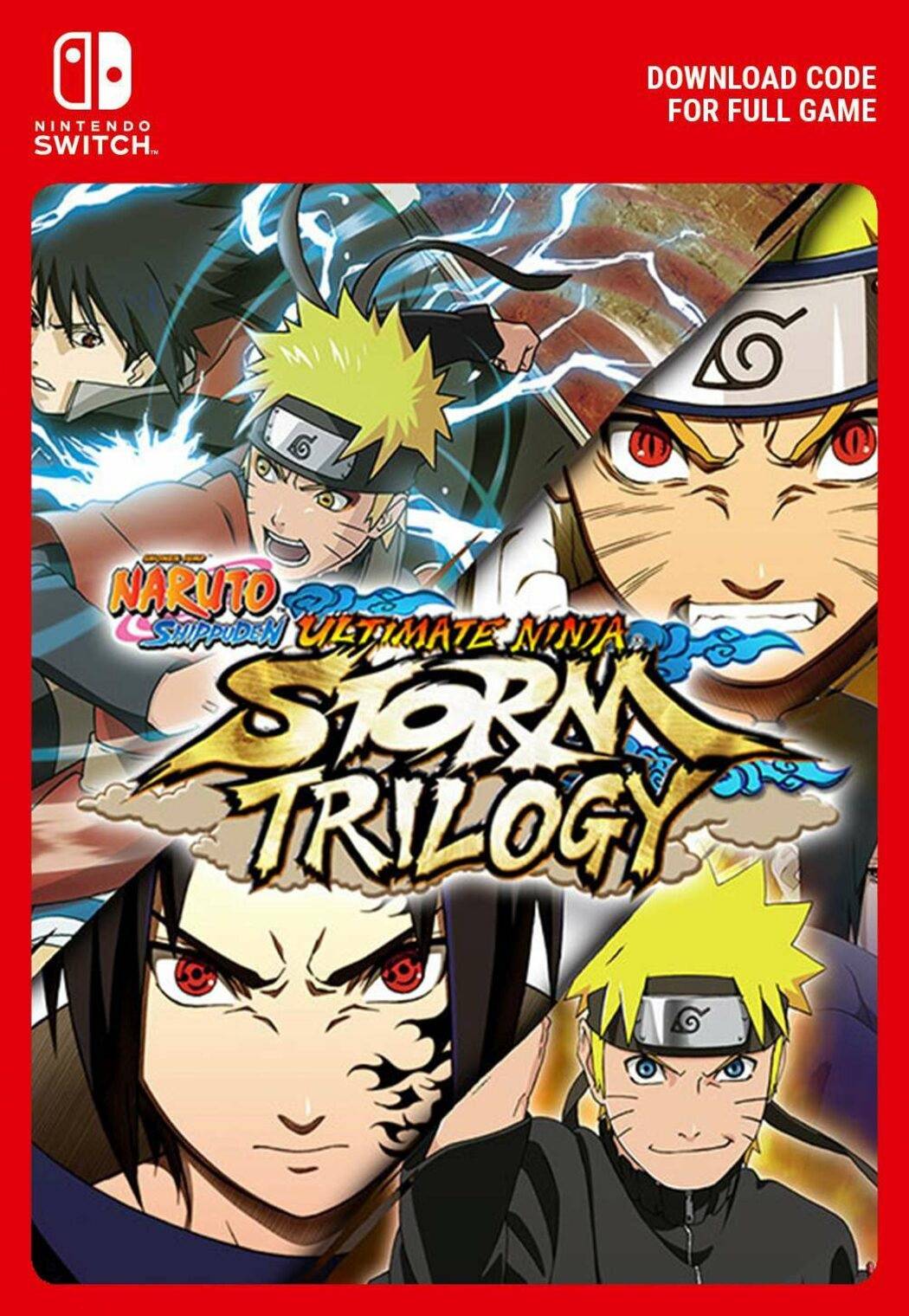 NARUTO SHIPPUDEN: Ultimate Ninja STORM Trilogy Nintendo Switch (Digital nedladdning)