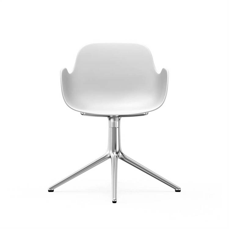 Normann Copenhagen Form Fåtölj 4L White Aluminium