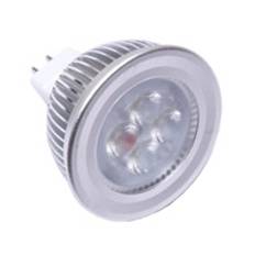 12V/4W SMD LED Pære MR16 fatning neutral/hvid
