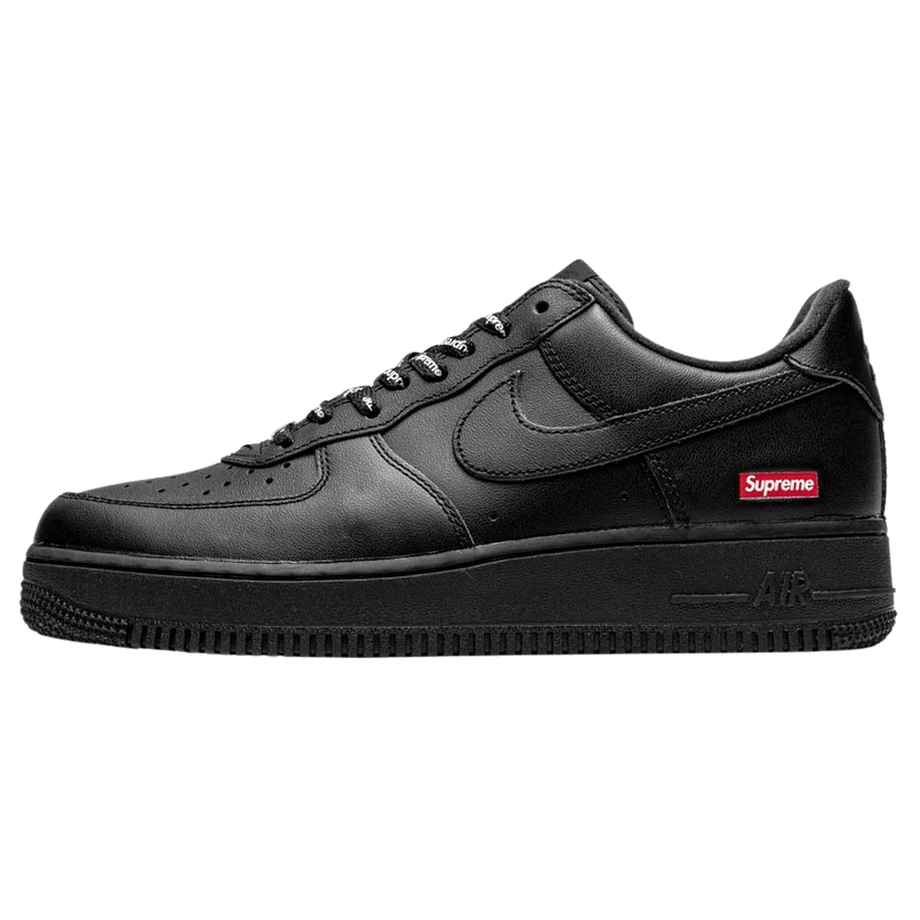 Nike Air Force 1 'Supreme Black' - UK 9.5 (UK 9.5)