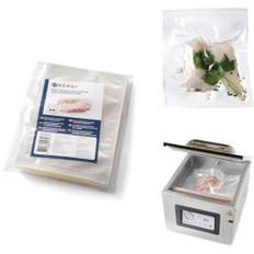 Påsar för Sous vide matlagnings- och kammarvakuumförpackningsmaskiner, 250x350mm, 100 st.