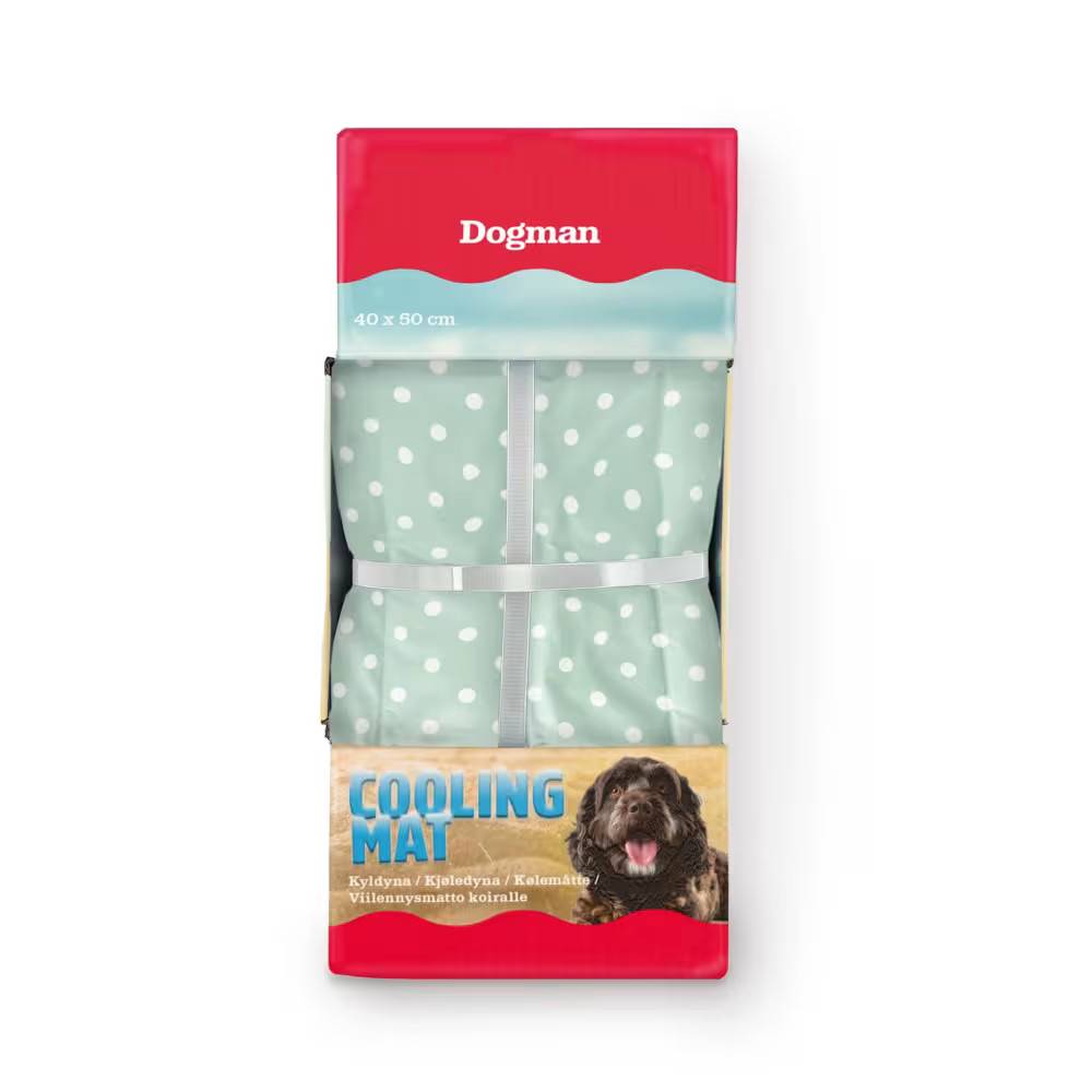 Dogman Kyldyna Prickig Turkos - Kylande dyna med kylgel