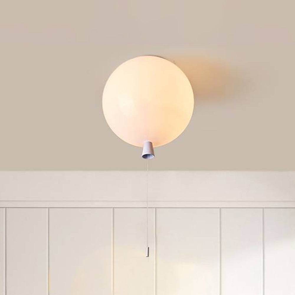 DreamGlow Tak - Elegant LED Takbelysning för Sovrum - Vit / 20CM
