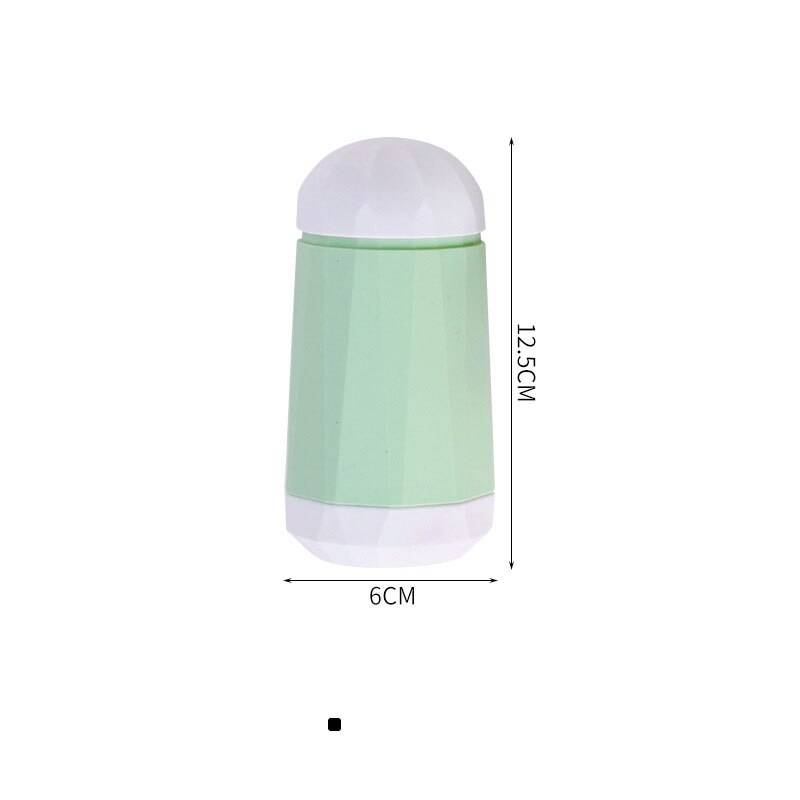 Enkel tandpetare hållare behållare plast hushållsbord tandpetare förvaringslåda tandpetare dispenser tandpetare hållare - Grön