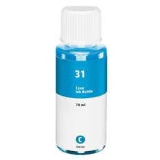 Pixojet blækpatron HP 31 - 1VU26AE cyan 70 ml