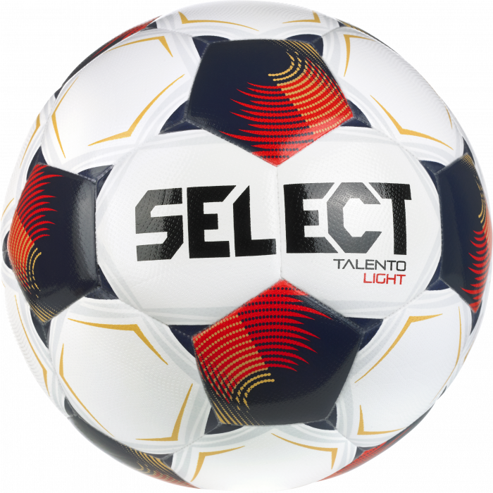 Select Talento Light Fodbold V26 - Str. 5 - Hvid & Rød - Str. 3