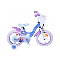 Disney Frozen 2 børnecykel - piger - 14 tommer - blå / lilla