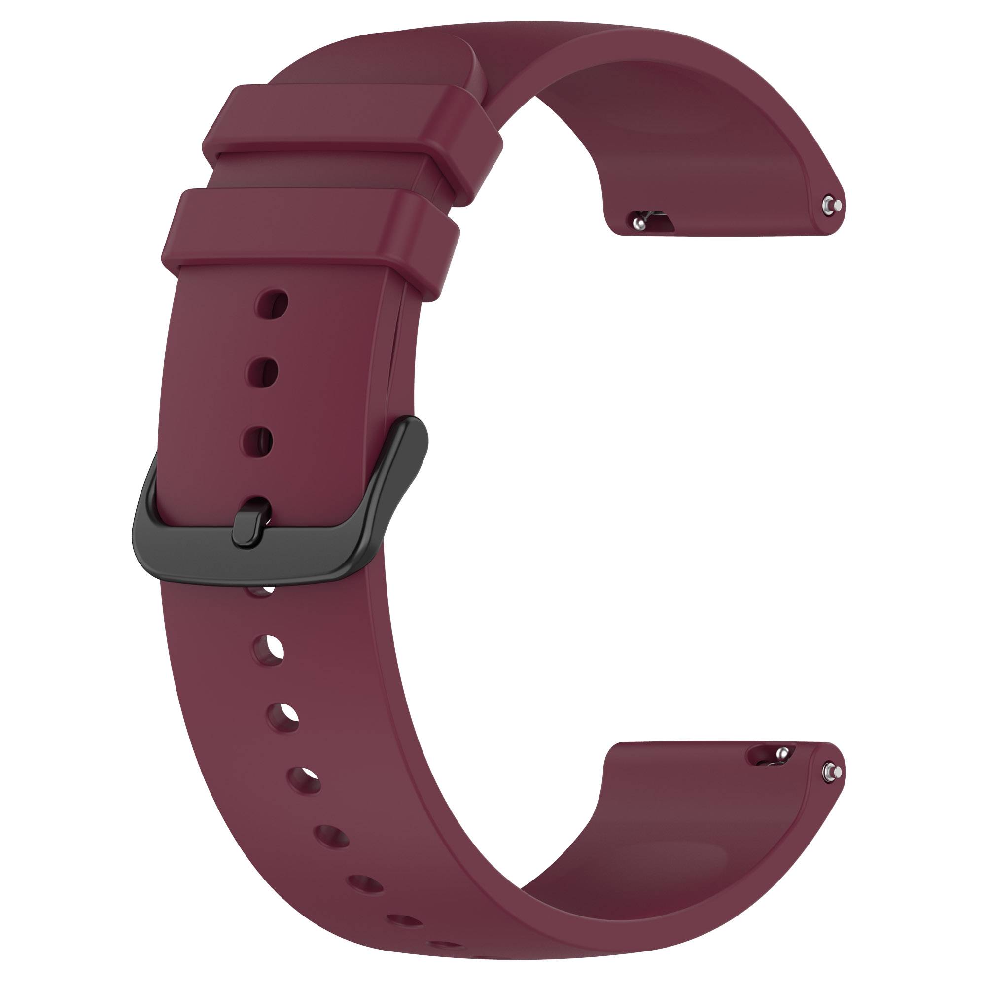 Rem af silikone til Samsung Galaxy Watch 5 Pro 45mm Bordeaux