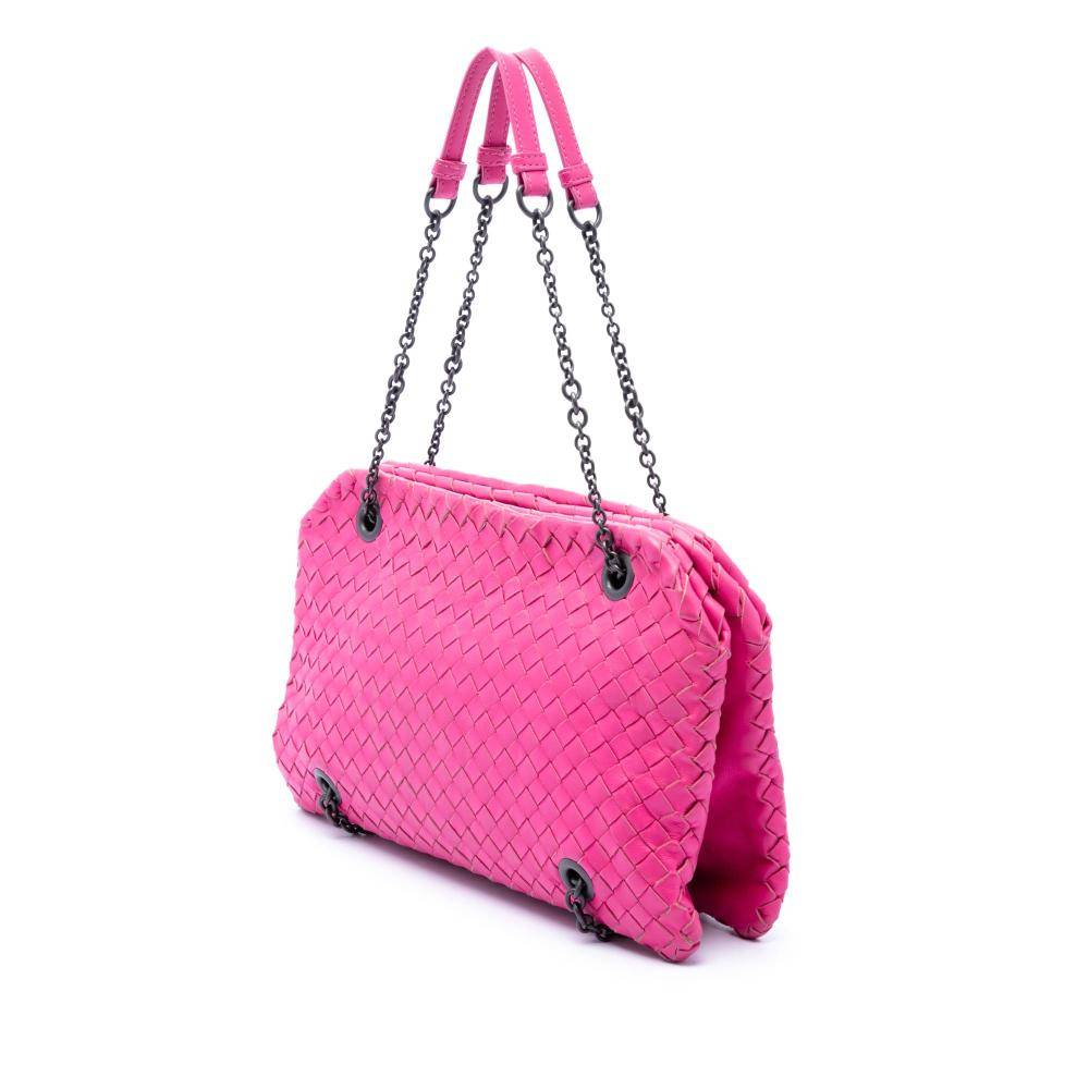 Bottega Veneta Vintage Shoulder Bag Stl. - Axelremsväskor Från Magasin - Pink (L 18.50cm x W 30.50cm x D 3cm)