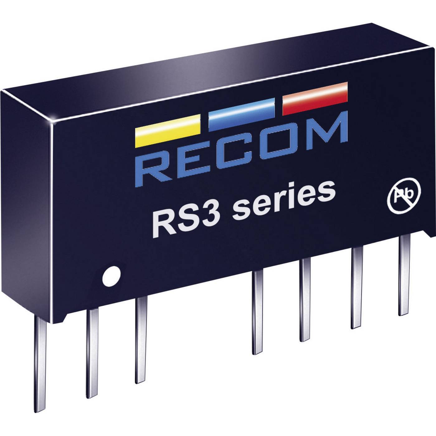 Recom International 10004207 RS3-2412S 3W DC/DC Converter RS3-2412S 18 - 36 Vdc 12 Vdc 250 mA 3 W