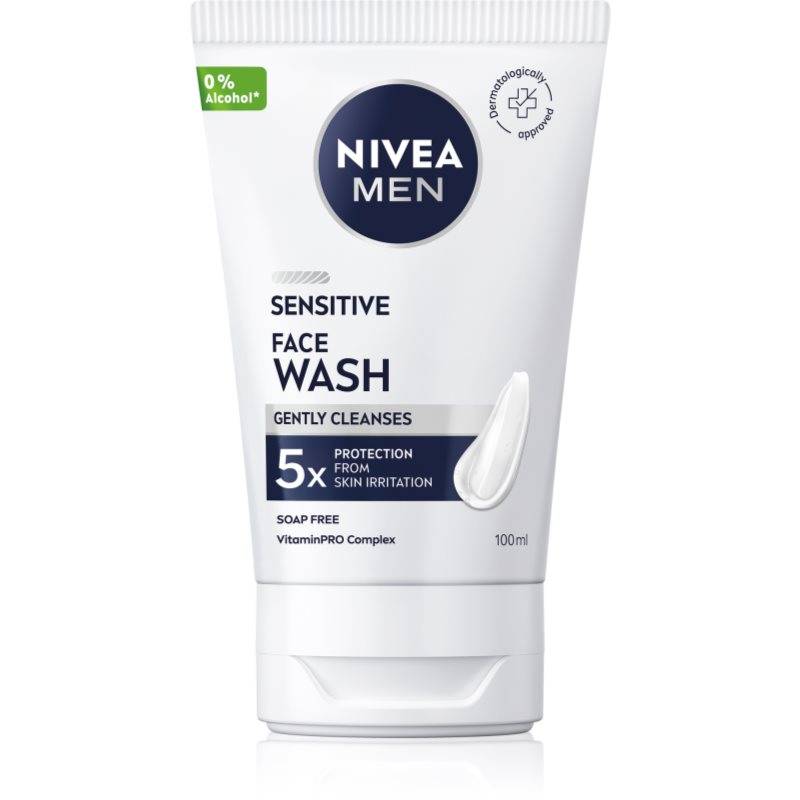 Nivea Men Sensitive Rensegel til mænd 100 ml - 100 ml