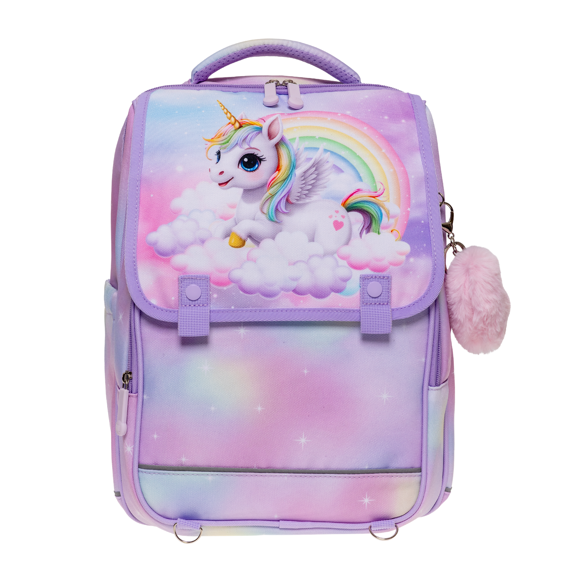Grow Skoletaske StartPack Unicorn - Lilla