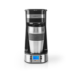 Nedis Kaffebryggare 0.4L med Timer - Svart