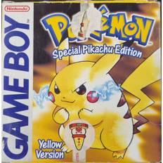 Pokémon Yellow i æske (kosmetiske fejl, u. manual)