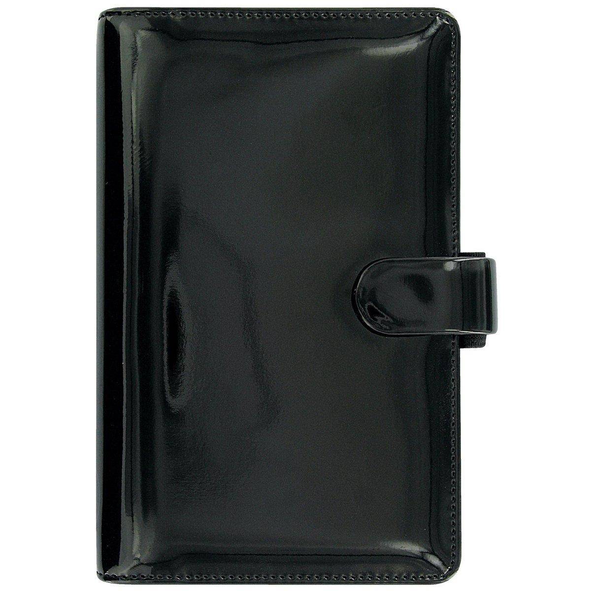 Filofax System Notebook Patent Bibeln Kompakt Svart Officiell Import black