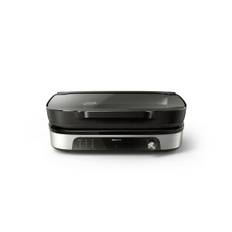 Philips HD6212/90 Indoor Grill, 2400 W - Black/Silver