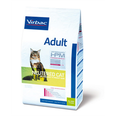 Virbac HPM Adult Neutered Cat. Kattefoder til neutraliserede voksne (dyrlæge diætfoder) 12 kg