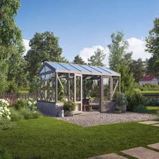 Träväxthus Linnea Mur 7,5 M²
