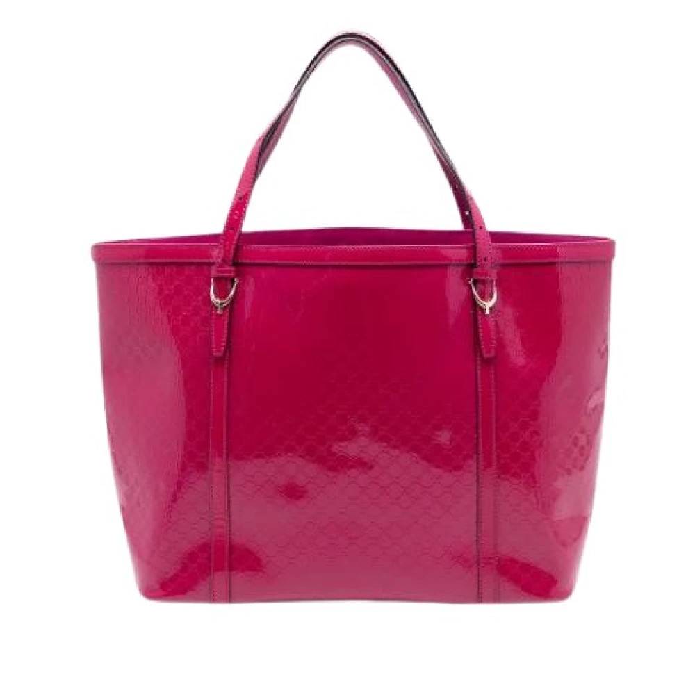 Gucci Vintage Pre-owned Nice Tote - Vintage - Dame - Lyserød - ONE SIZE - Uld