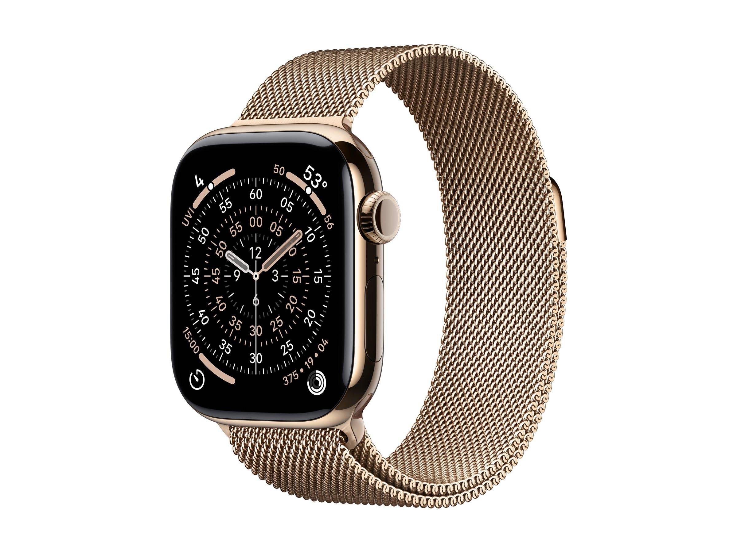 Apple Watch Series 11 (GPS + Cellular) 42 mm Guld SmartWatch --> I externt lager, forväntat leveransdatum hos dig 09-03-2026