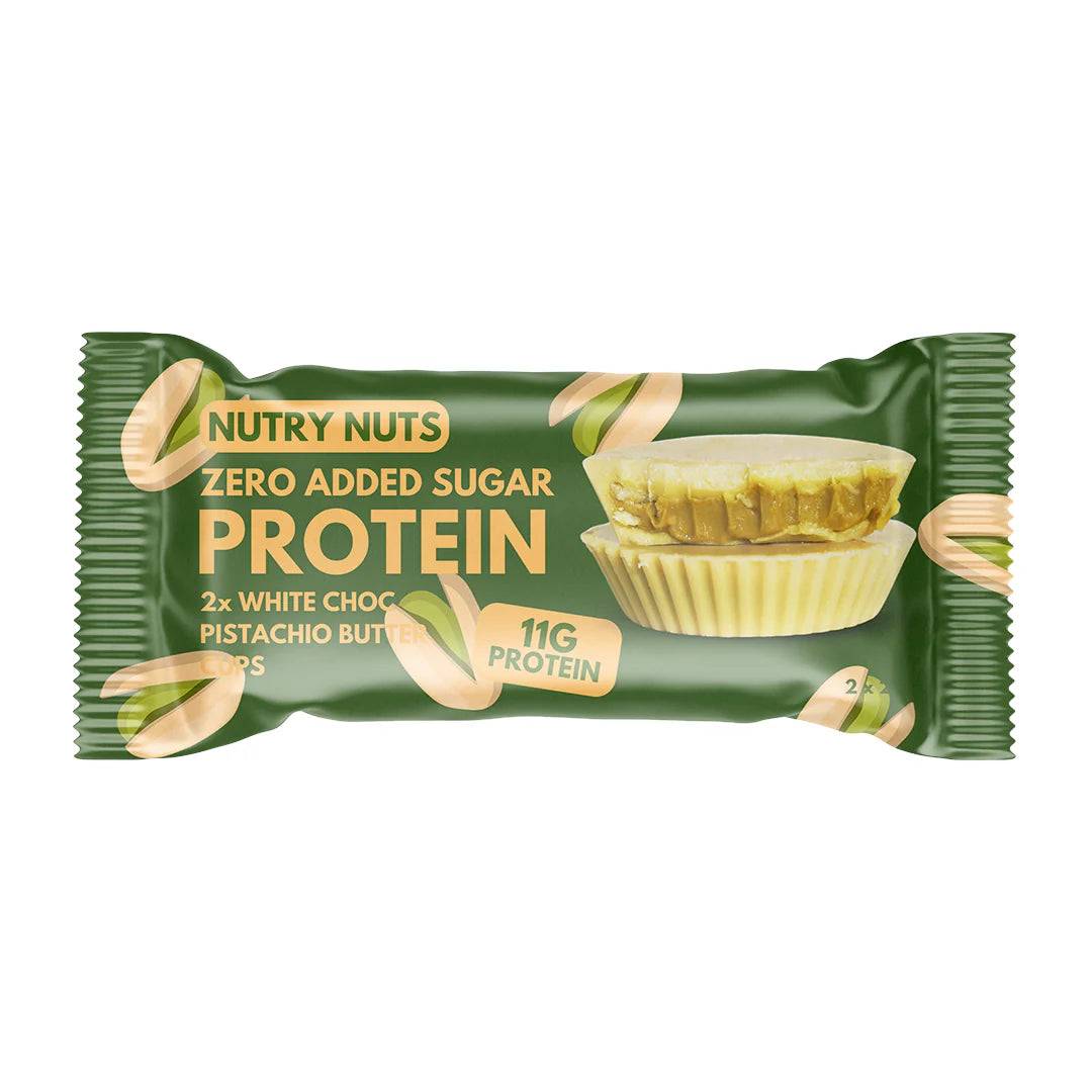 Nutry Nuts Pistachio Butter Cups - White Chocolate Pistachio (42g) - Snack